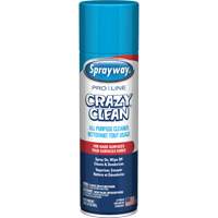 Nettoyant tout usage Pro Line Crazy Clean, 19 oz., Canette a&eacute;rosol Oxford Builders Supplies Inc