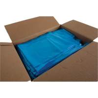 Industrial Garbage Bags, Strong, 30" W x 38" L, 0.9 mils, Blue, 88 L (20 Gal.) Capacity Oxford Builders Supplies Inc