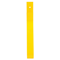 Poteau de garde-corps, Acier, 10-3/4" lo x 24" h, Jaune Oxford Builders Supplies Inc