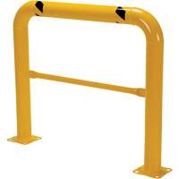 Garde-corps &agrave; profil &eacute;lev&eacute; pour machines, 4' la x 3,5' h, Jaune Oxford Builders Supplies Inc