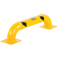 Garde-corps &agrave; profil bas pour rayonnages, 3' la x 0,75' h, Jaune Oxford Builders Supplies Inc