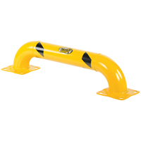 Garde-corps &agrave; profil bas pour rayonnages, 3' la x 0,75' h, Jaune Oxford Builders Supplies Inc