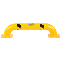 Garde-corps &agrave; profil bas pour rayonnages, 3' la x 0,75' h, Jaune Oxford Builders Supplies Inc