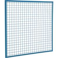 Wire Mesh Partition Components - Panels, 4' H x 4' W Oxford Builders Supplies Inc