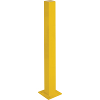 Heavy-Duty Bollards, Steel, 48" H x 4" W, Yellow Oxford Builders Supplies Inc