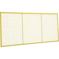 Wire Mesh Partition Components - Panels, 4' H x 8' W Oxford Builders Supplies Inc