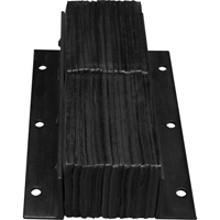 Butoirs de quai lamell&eacute;s, Vertical, Caoutchouc, 11" la x 4" p x 20" h Oxford Builders Supplies Inc