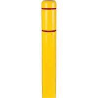 Polyethylene Bollard Covers, 6-5/8" Dia. x 52" L, Yellow Oxford Builders Supplies Inc