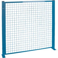 Protecteurs de p&eacute;rim&egrave;tre - Style treillis m&eacute;tallique, 4' h x 4' la, Bleu Oxford Builders Supplies Inc