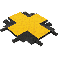 Yellow Jacket&reg; 5-Channel Heavy Duty Cable Protector - 4-Way Connector Oxford Builders Supplies Inc