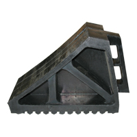 Cale de roue, 10-5/8" x 7" x 4-1/2", Noir Oxford Builders Supplies Inc