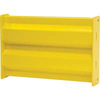 Barri&egrave;re de s&eacute;curit&eacute; de qualit&eacute; industrielle, Acier, 19" lo x 12" h, Jaune s&eacute;curit&eacute; OSHA Oxford Builders Supplies Inc