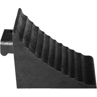 Cale de roue, 9-3/4" x 7-1/4" x 7-3/4", Noir Oxford Builders Supplies Inc