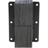 Laminated Dock Bumper, Vertical, Rubber, 13-1/4" W x 4-1/2" D x 20" H Oxford Builders Supplies Inc