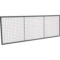 Wire Mesh Partition Panel, 3' H x 8' W Oxford Builders Supplies Inc