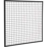 Wire Mesh Partition Panel, 4' H x 4' W Oxford Builders Supplies Inc