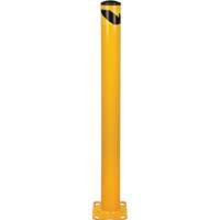 Bollard, Steel, 48" H x 4-1/2" W, Yellow Oxford Builders Supplies Inc