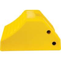 Cale de roue robustes, Ur&eacute;thane, Jaune, 15-1/2" la x 17-7/10" p x 10" h Oxford Builders Supplies Inc