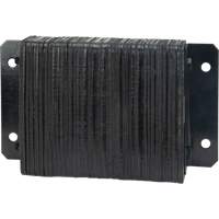 Butoirs de quai lamell&eacute;s, Horizontal, Caoutchouc, 18" la x 4" p x 12" h Oxford Builders Supplies Inc