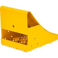 Cales-roue pour la glace, Acier, Jaune, 8-1/16" la x 10-5/8" p x 8-13/16" h Oxford Builders Supplies Inc