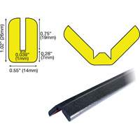 Butoir de protection de rebords mod&egrave;le W 1M, Longueur 3,25' (0,99 m) Oxford Builders Supplies Inc