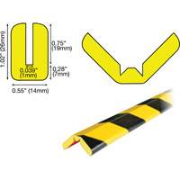 Butoir de protection de rebords mod&egrave;le W 5M, Longueur 16,42' (5 m) Oxford Builders Supplies Inc