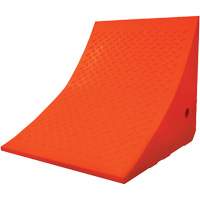 Cale-roue pour &eacute;quipement lourd de 70 tonnes, Ur&eacute;thane, Orange Oxford Builders Supplies Inc
