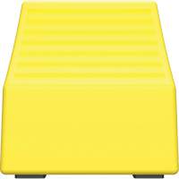 Checkers Safety Heavy-Duty Ultra Class Mining Wheel Chock, HDPE, Yellow, 14-1/2" W x 17-1/2" D x 16" H Oxford Builders Supplies Inc