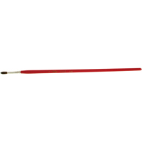 Pinceau de forme ronde pour marquage, Largeur de la brosse de 5/32", Soie de chameau, Manche &agrave; Bois Oxford Builders Supplies Inc