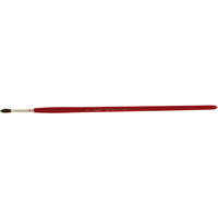 Pinceau de forme ronde pour marquage, Largeur de la brosse de 3/16", Soie de chameau, Manche &agrave; Bois Oxford Builders Supplies Inc