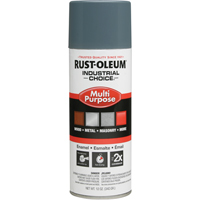 Industrial Choice&reg; 1600 System Multi-Purpose Enamel Spray Paint, Machine Grey, Gloss, 12 oz., Aerosol Can Oxford Builders Supplies Inc