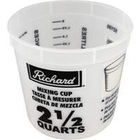 Plastic Mixing Cup Oxford Builders Supplies Inc