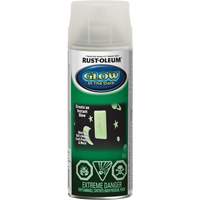 Peinture phosphorescente sp&eacute;cialis&eacute;e, Canette a&eacute;rosol, Transparent Oxford Builders Supplies Inc