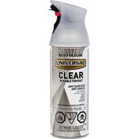 Couche de finition durable Universal, 312 g, Canette a&eacute;rosol, Perle givr&eacute;e Oxford Builders Supplies Inc