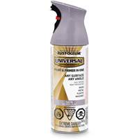 Universal&reg; Enamel Paint & Primer In One, Silver Lilac Purple, Satin, Aerosol Can Oxford Builders Supplies Inc