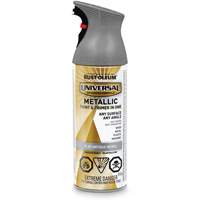 Universal&reg; Spray Paint, Antique Nickel Grey, Flat/Metallic, Aerosol Can Oxford Builders Supplies Inc
