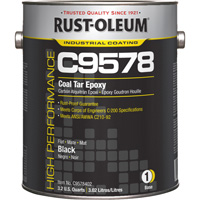 C9578 System Coal Tar High Solids Epoxy Base Component, Black, Gallon Oxford Builders Supplies Inc
