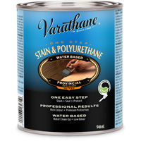 Teinture et rev&ecirc;tement &agrave; base de polyur&eacute;thane en une seule &eacute;tape Varathane, 946 ml, Provincial Oxford Builders Supplies Inc
