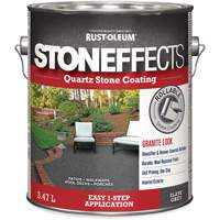 Stoneffects Quartz Stone Coating, 3.78 L, Water-Based, Textured, Grey Oxford Builders Supplies Inc