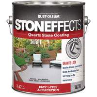 Stoneffects Quartz Stone Coating, 3.78 L, Water-Based, Textured, Grey Oxford Builders Supplies Inc