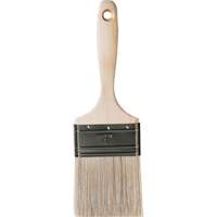 One Coat Trim & Wall Brush, White China, Wood Handle, 3" Width Oxford Builders Supplies Inc