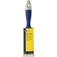 Quick Solutions Trim Brush, Polyester, Plastic Handle, 1-1/2" Width Oxford Builders Supplies Inc