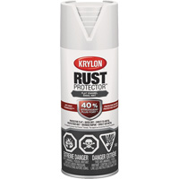 Peinture &agrave; &eacute;mail Rust Protector, Blanc, Tr&egrave;s mat, 12 oz, Canette a&eacute;rosol Oxford Builders Supplies Inc