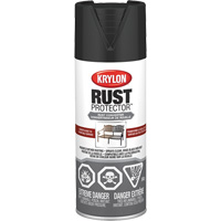 Appr&ecirc;t convertisseur de rouille Rust Protector, Appr&ecirc;t noir, Tr&egrave;s mat, 12 oz, Canette a&eacute;rosol Oxford Builders Supplies Inc