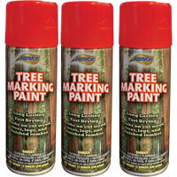 Aervoe 690 Fluorescent Tree Marking Paint, Fluorescent Red, 16 oz. Oxford Builders Supplies Inc