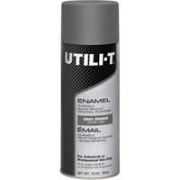 Peinture-&eacute;mail en a&eacute;rosol polyvalent UTILI-T, Appr&ecirc;t gris, 10 oz/283 g, Canette a&eacute;rosol Oxford Builders Supplies Inc