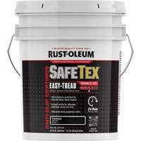 SafeTex&reg; Easy-Tread Acrylic Coating, 4 gal., Water-Based, Flat/Textured, Black Oxford Builders Supplies Inc
