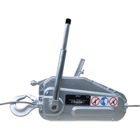 Tirfor&reg; Wire Rope Hoist - TU17, 5/16" Wire Diameter, 2000 lbs. (1 tons) Capacity Oxford Builders Supplies Inc