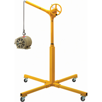 Tall Industrial Lifting Device with Mobile Base, 500 lbs. (0.25 tons) Capacity Oxford Builders Supplies Inc