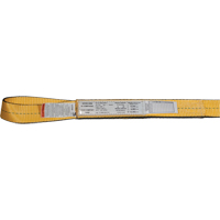 &eacute;lingues de levage en nylon, Pli Simple, Oeillet double, Type 3, 1" la x 3' lo, Limite de charge verticale 1600 lb Oxford Builders Supplies Inc